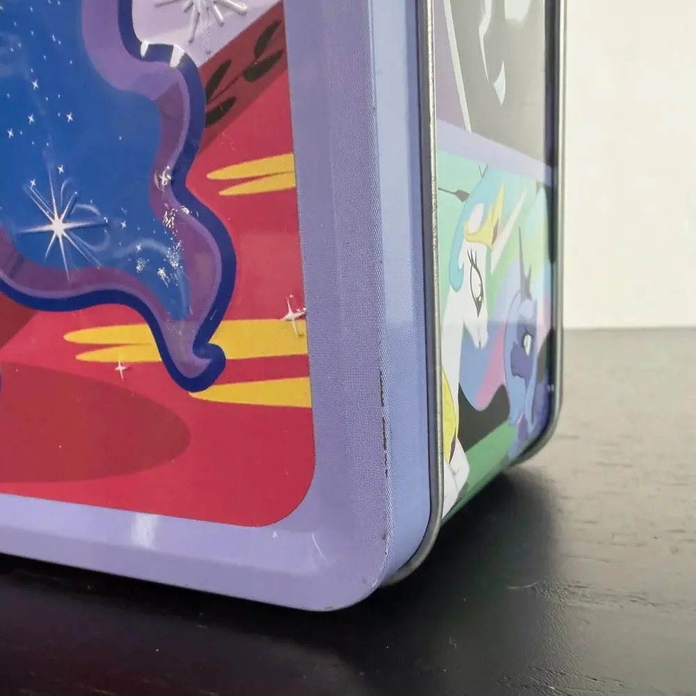 MLP My Little Pony Enterplay Princess Luna Nightmare Storage Tin Metal Lunch Box